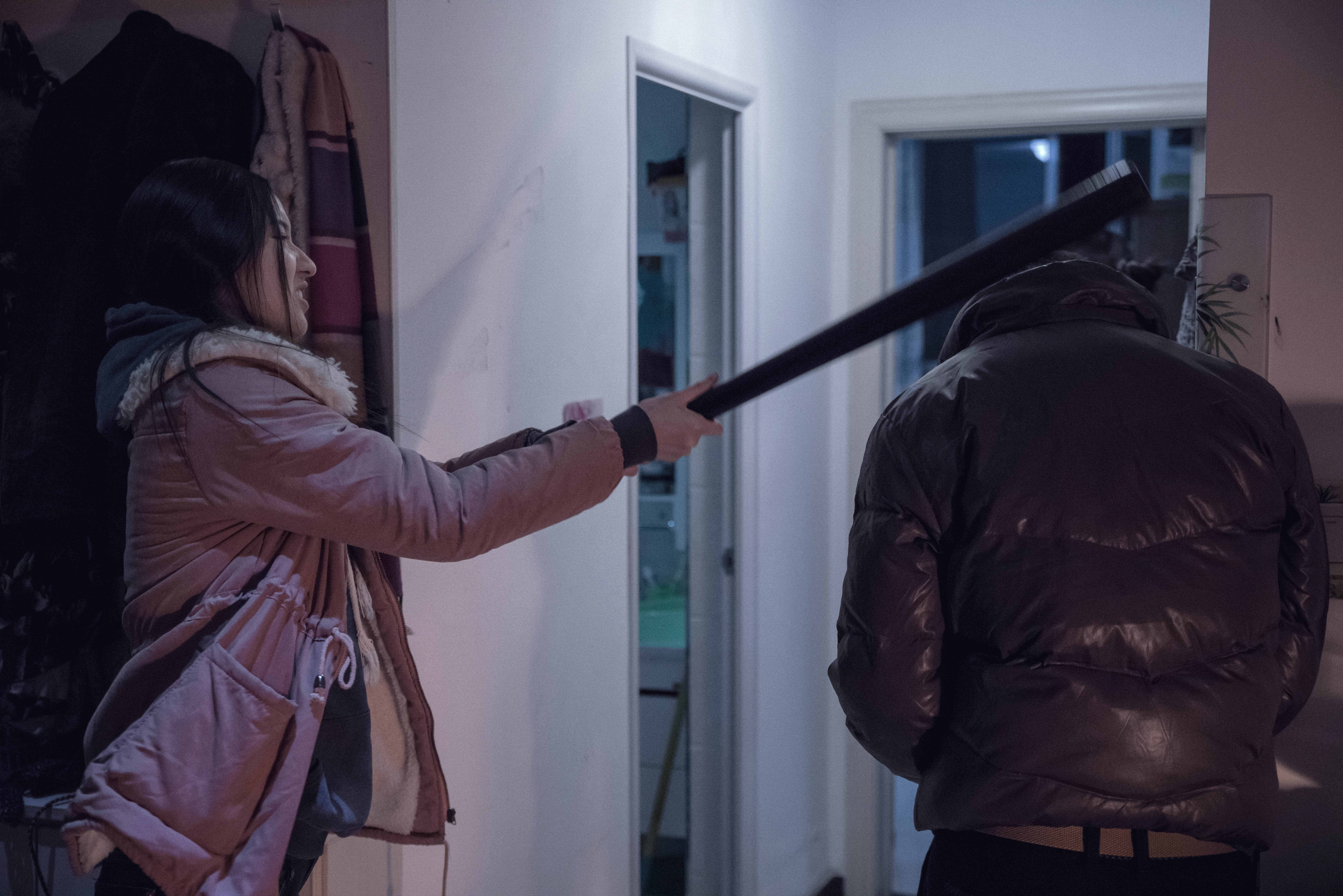 An elephant sitting still